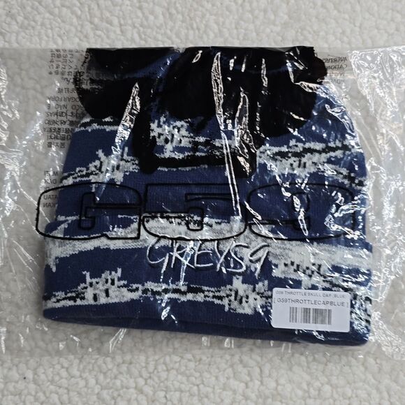 720 NWT G59 Throttle Skull Cap Blue - Picture 4 of 5